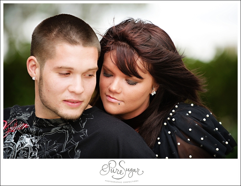 Jacksonville downtown engagment session with Liz Stewart florals